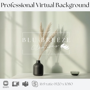Minimaler Hintergrund für Home Office | Teams WebEx skype google treffen | Saubere grüne Kulisse