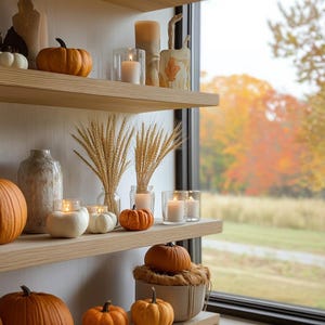 Fall Virtual Background | Compatible with Zoom, Teams, WebEx, Skype, Google Meet | Stunning Backdrop for Video Calls