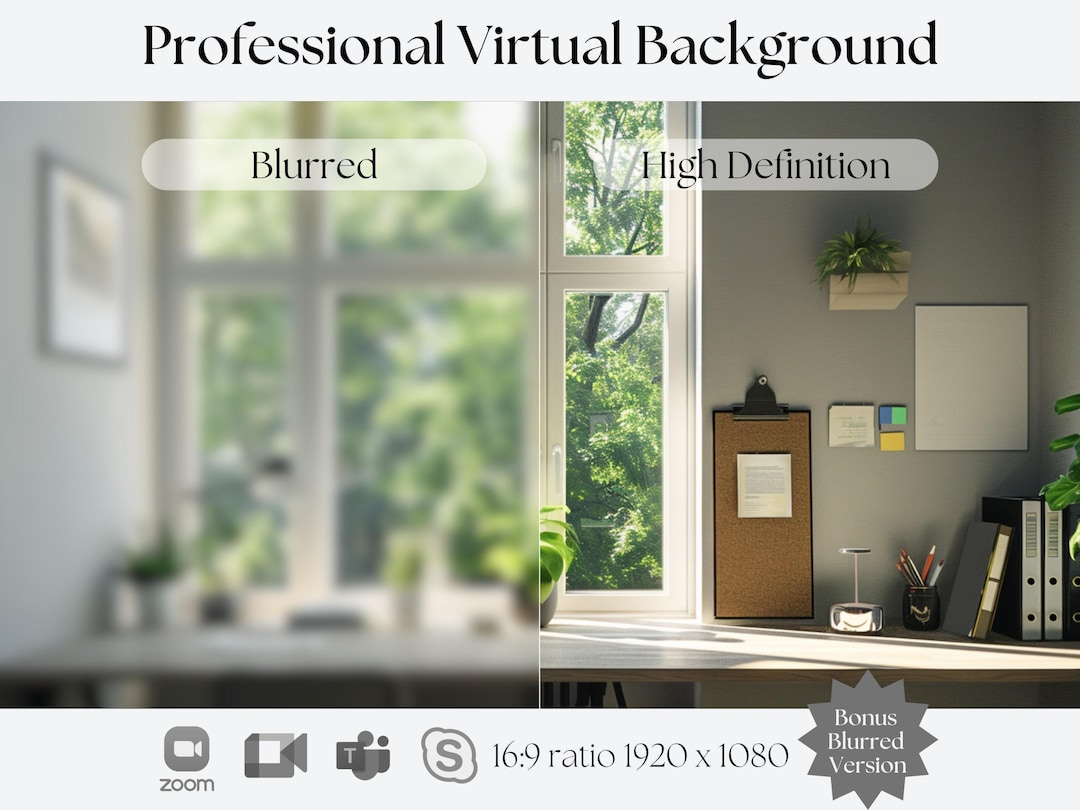 Xp Backdrop Zoom Virtual Background | Compatible With Zoom, Teams, Webex, Skype, Google ...