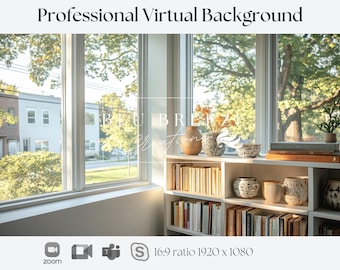 Zoom, Teams, WebEx, Skype, and Google Meet Virtual Background  | Stunning Backdrop for Video Calls