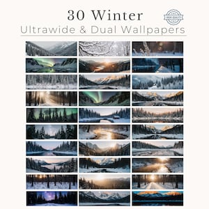 30 Winter Ultrawide Wallpapers & Dual Monitor Desktop Backgrounds | Desktop Backgrounds | Dual Widescreen Computer Wallpapers