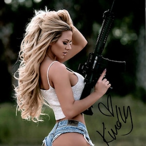 Kindly Myers 12 - Sexy Autographed Celebrity Reprint