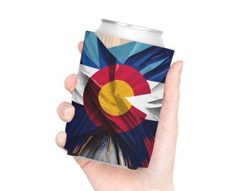 Colorado Flag Drink Koozie