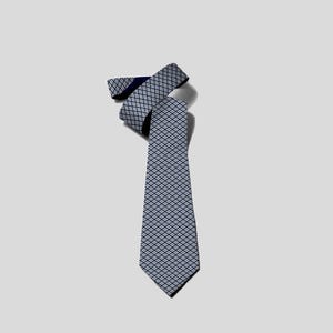 08x150cm, Navy Blue PROSPER Necktie 100% Mulberry Silk, Luxury Tie Silk Fabric, Silk Tie, Gift for Men, Silk Mens Tie