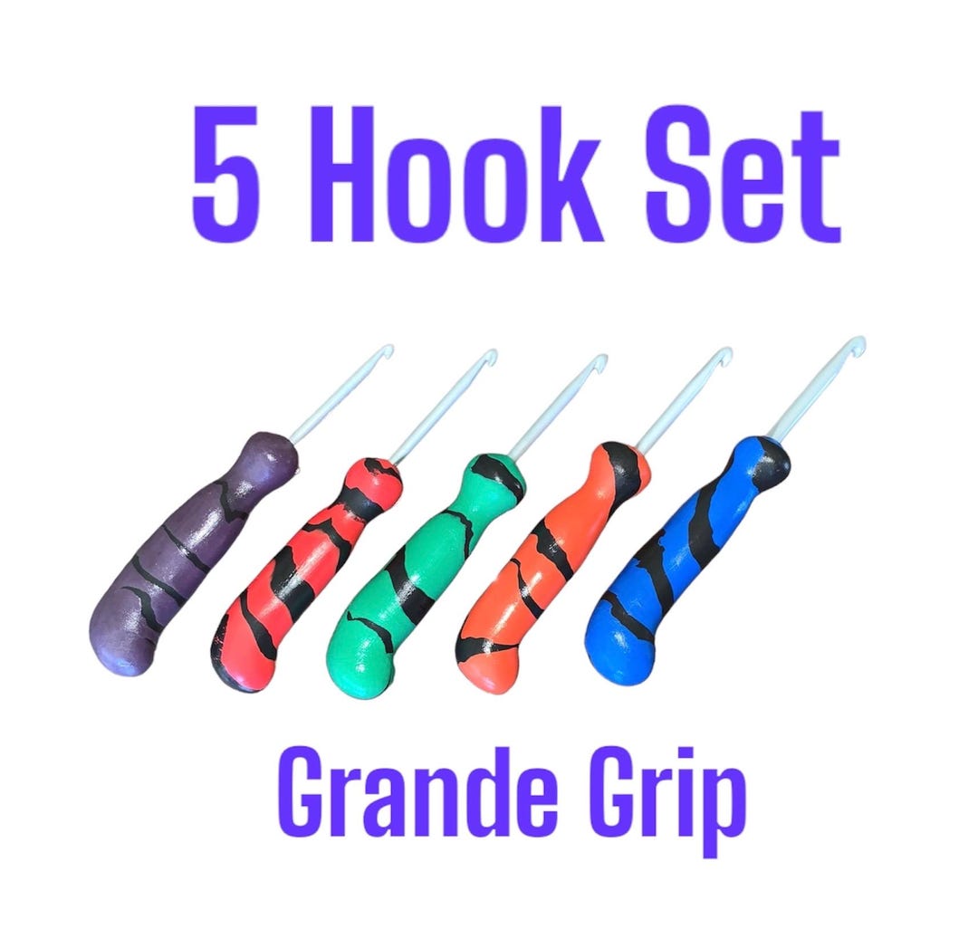 Ergonomic Crochet Hook Comfort Grip for Ehlers Danlos & Hypermobility ...