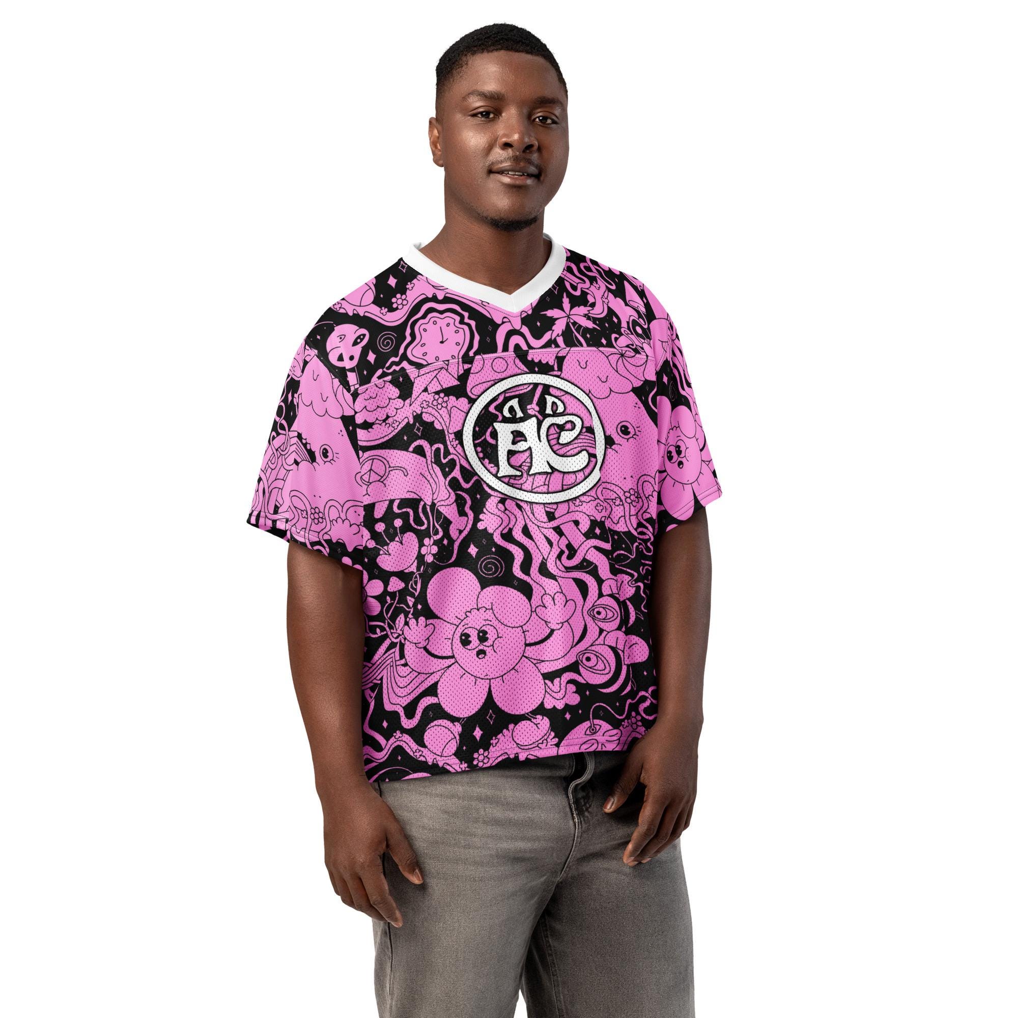 ALLEYCVT Inspired Rave Jersey, Psychedelic Festival Outfit, Comfy ...