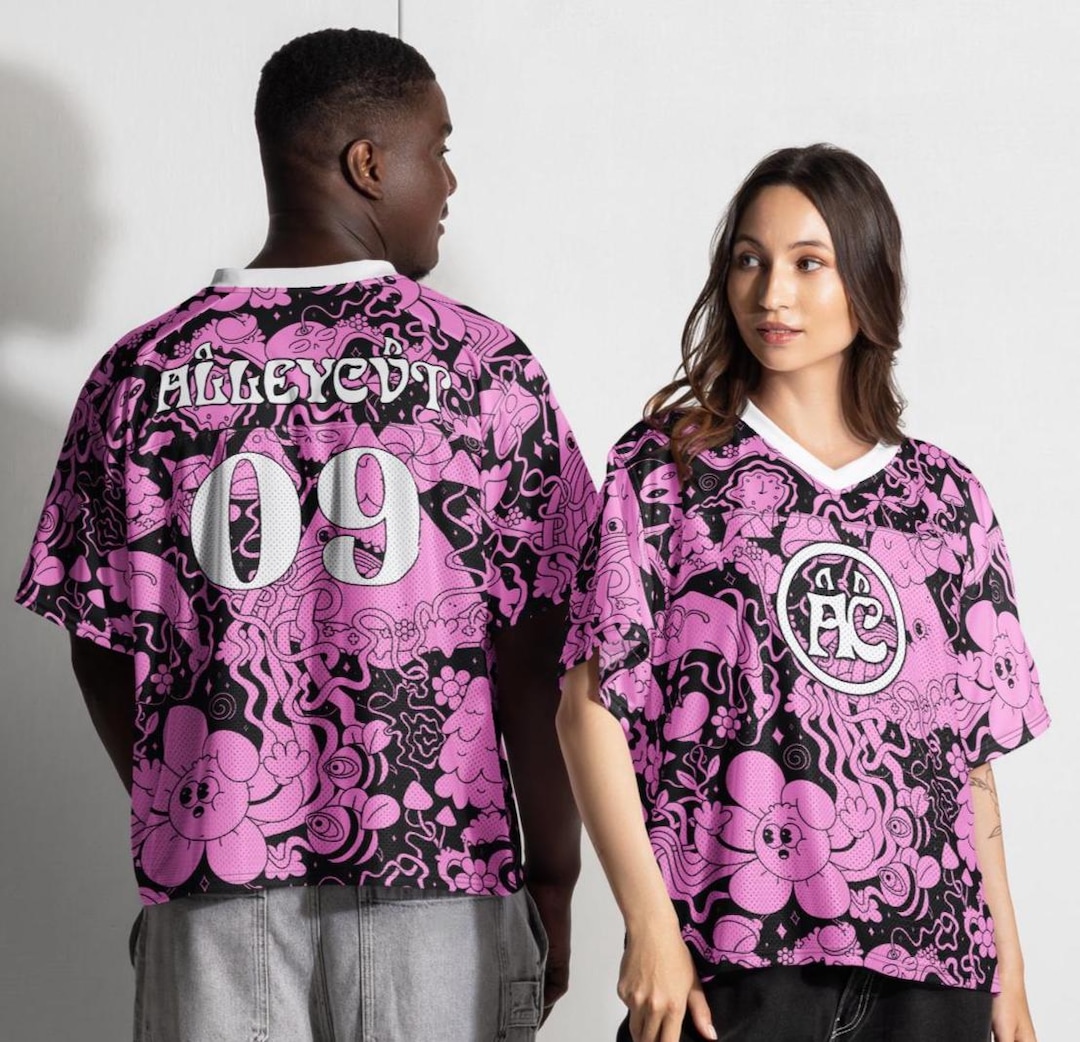 Teletech Rave Jersey ALLEYCVT Inspired Rave Jersey, Psychedelic Festival Outfit, Comfy ...