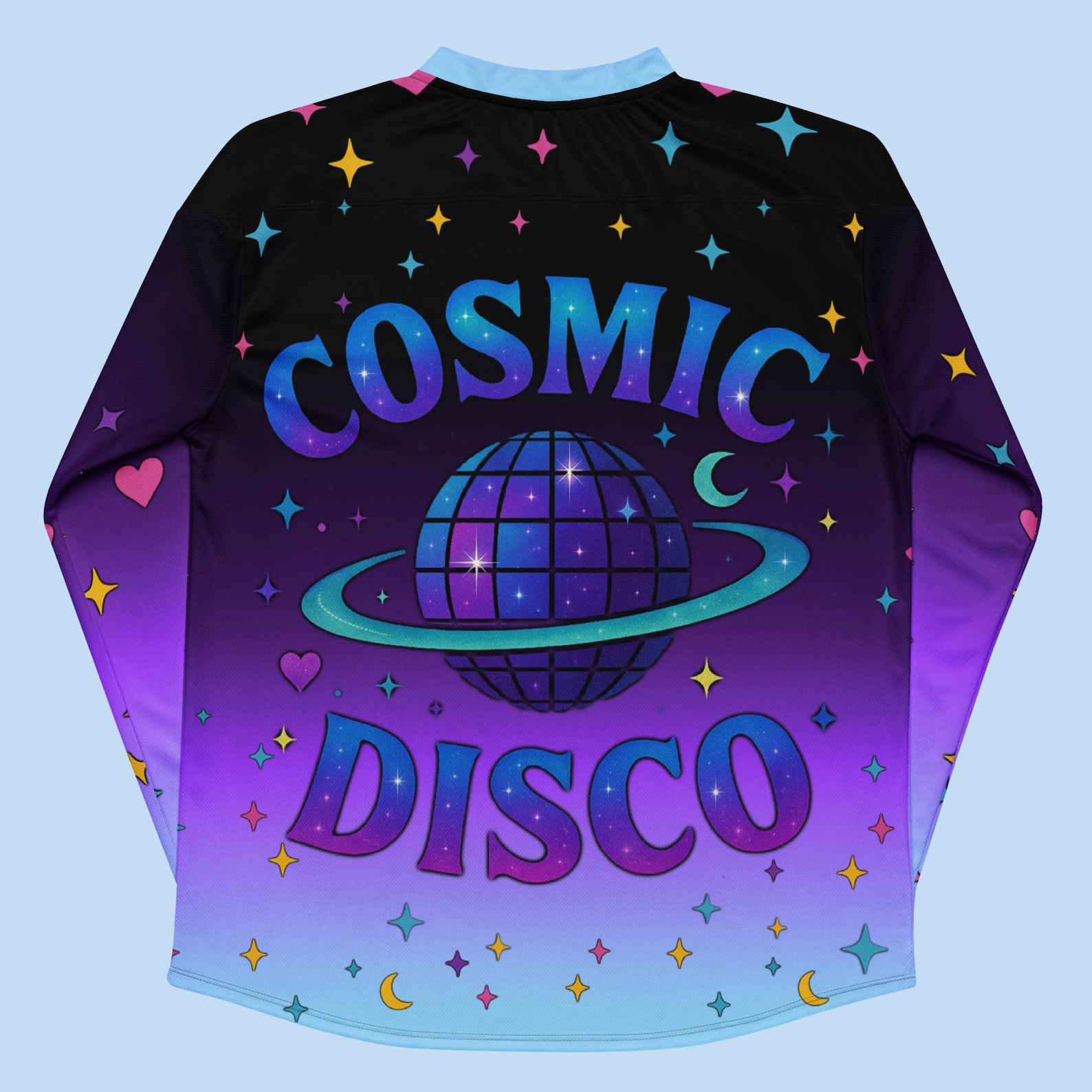 Cosmic Disco Fairy Rave Jersey – Alien Girl Hockey Shirt, Psychedelic ...