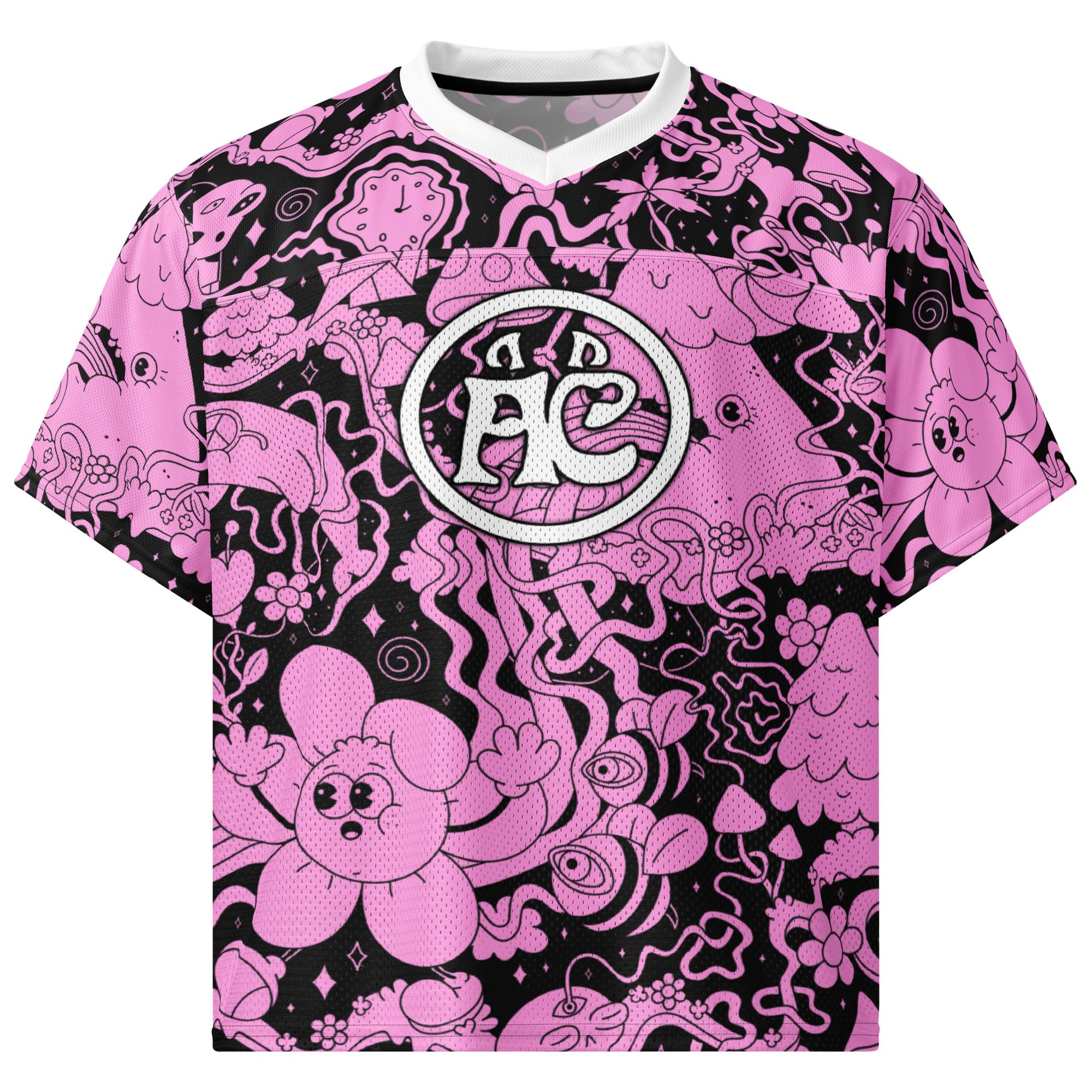 ALLEYCVT Inspired Rave Jersey, Psychedelic Festival Outfit, Comfy ...