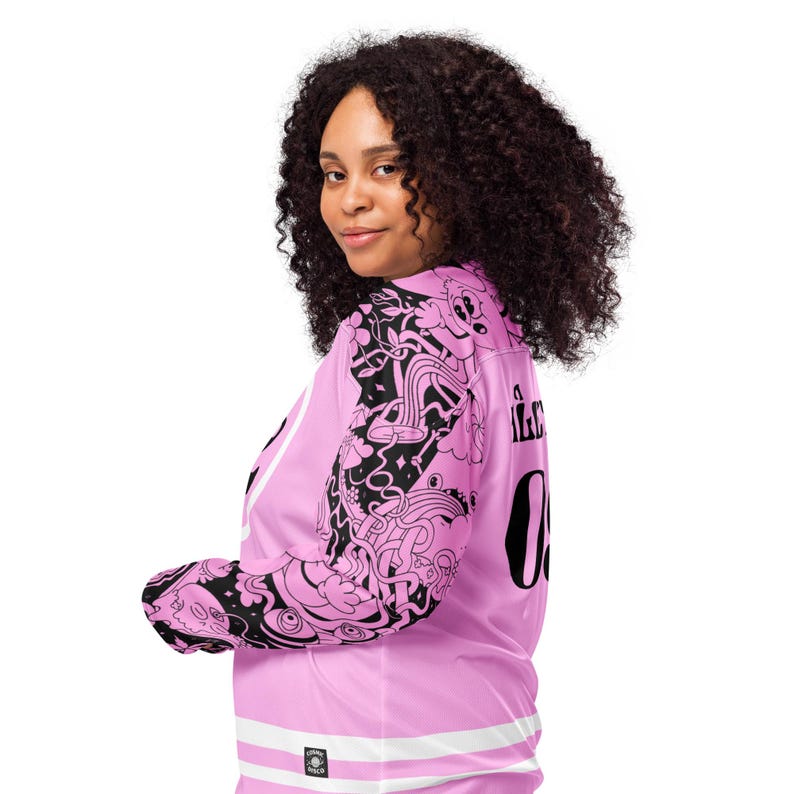 Recycled hockey fan jersey