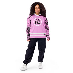 Recycled hockey fan jersey