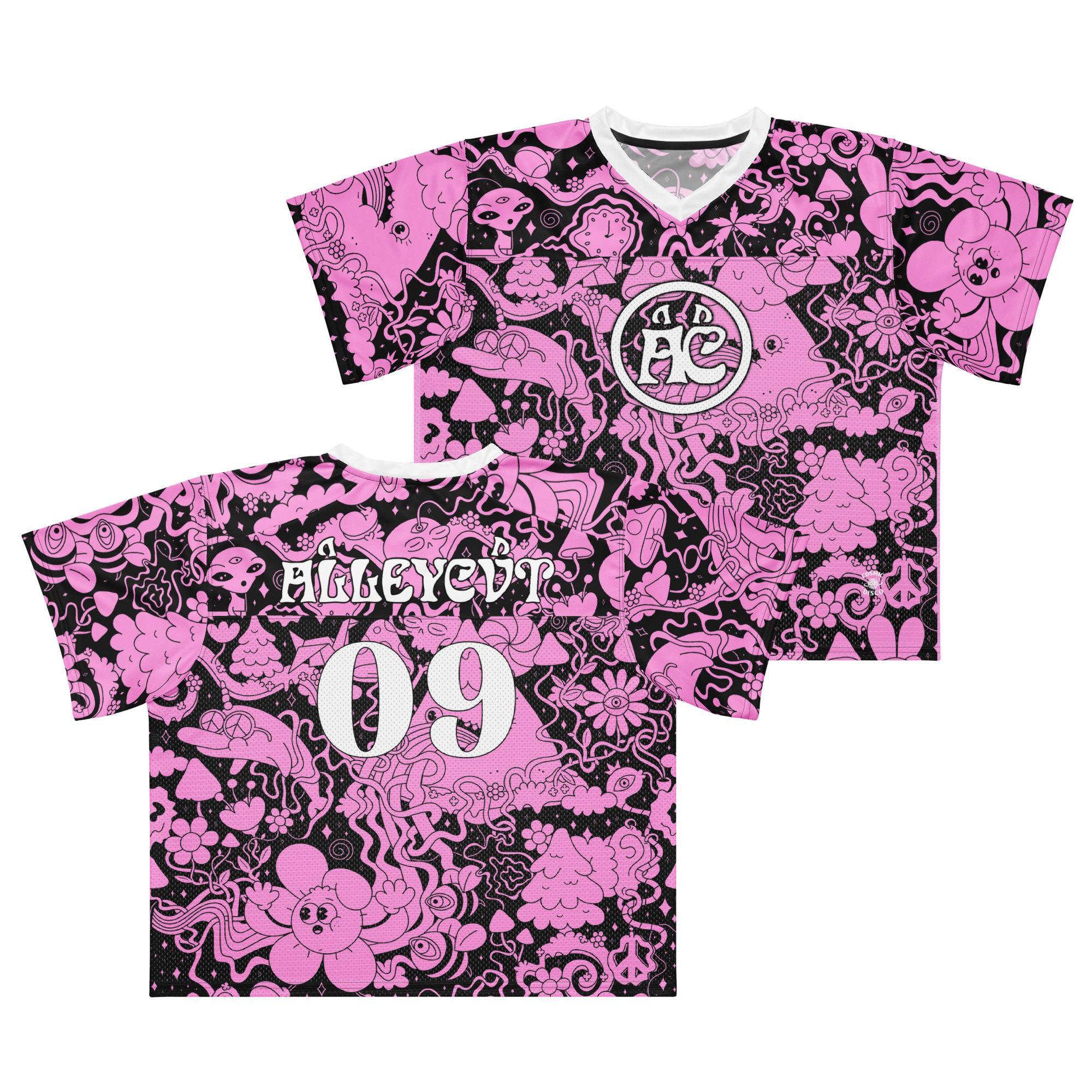 ALLEYCVT Inspired Rave Jersey, Psychedelic Festival Outfit, Comfy ...