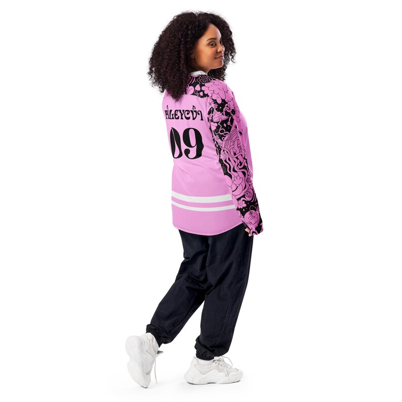 Recycled hockey fan jersey