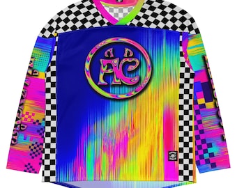ALLEYCVT Inspired Rave Jersey, Psychedelic Festival Outfit, Comfy Outfit for Bass Music Lovers