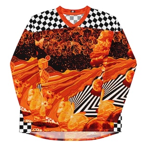 Illenium Inspired Rave Jersey, Psychedelic Bass Music Outfit, Trippy Festival Fashion, Oversized Hockey Jersey for Ravers