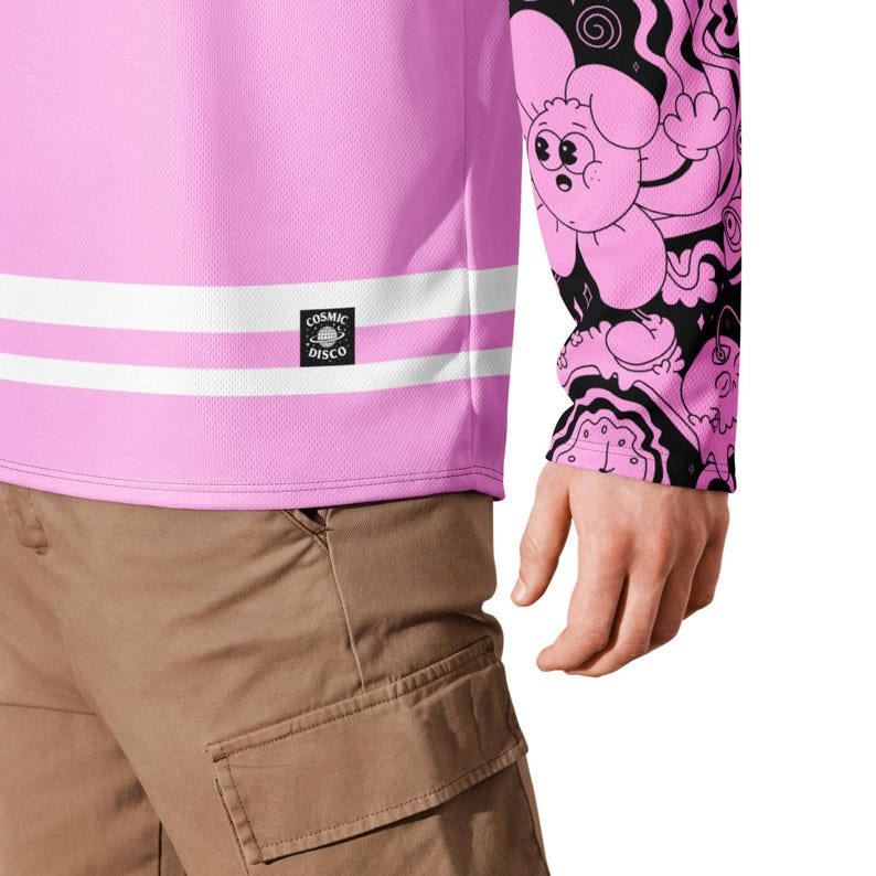 Recycled hockey fan jersey