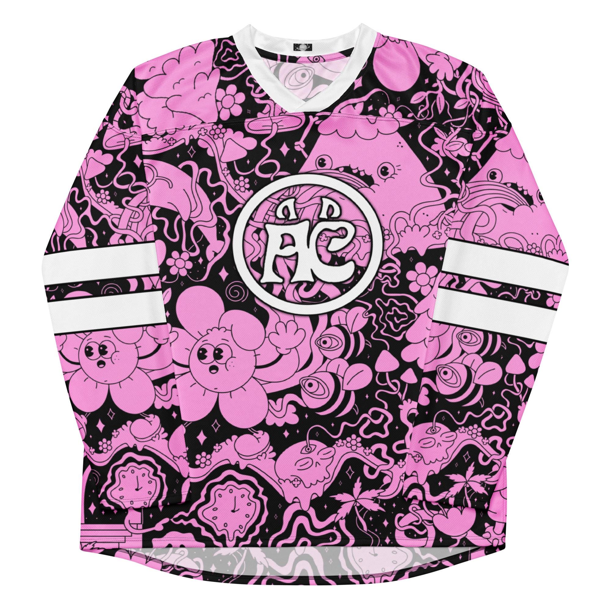 ALLEYCVT Inspired Rave Jersey, Psychedelic Festival Outfit, Comfy ...