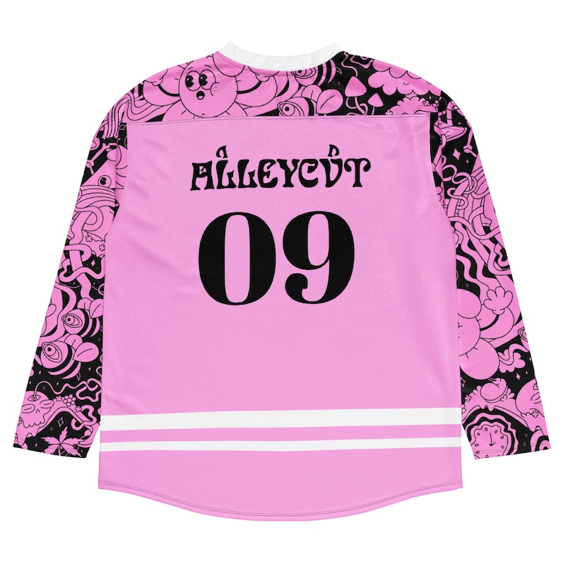 Recycled hockey fan jersey