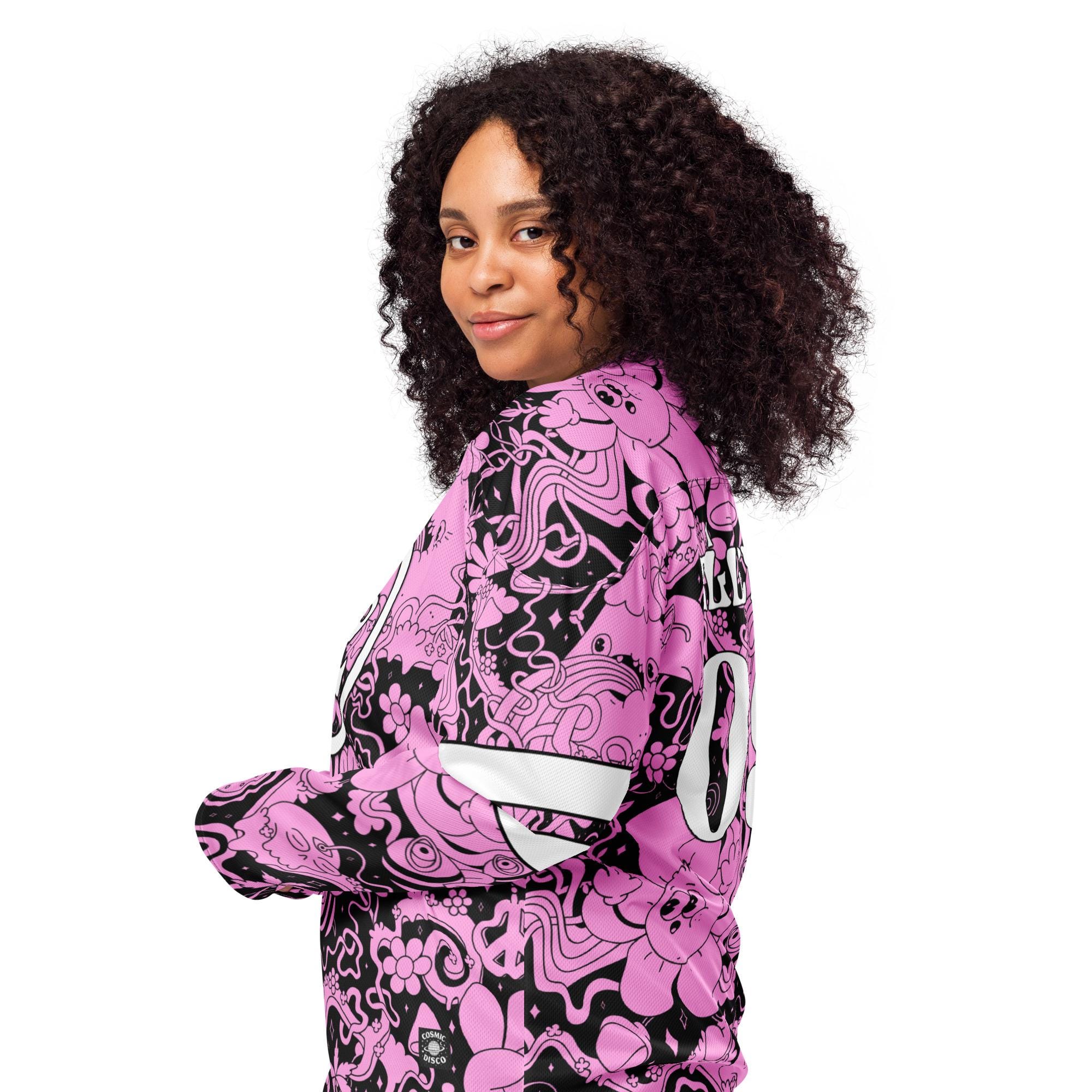 ALLEYCVT Inspired Rave Jersey, Psychedelic Festival Outfit, Comfy ...