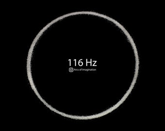 Chladni Pattern Art -- 2 DIGITAL .png DOWNLOADS (with/without text), Chladni plate, acoustic art, Cymatics, Chladni, sound waves, sound art