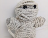 Amigurumi Dark and Darker Mummy Crochet Chibi Doll