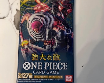 One Piece Pillars Of Strength TCG Japanese Version Single Single Booster Pack