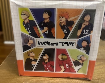 Caja de refuerzo de Haikyu sellada