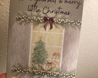 Have Yourself A Merry Little Christmas Card: Cozy Warm Holiday Greetings