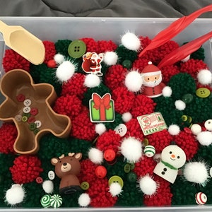 Christmas Sensory Bin