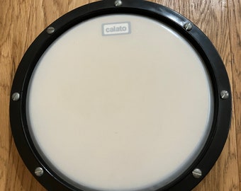 CALATO PRACTICE DRUM pad - Rare 70's Snare Low-Volume in Excellent Vintage condition - 8" Diameter playing surface - bEAT iT!!!