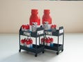 PRIME Miniature Cart and Bottles | WWE-Inspired | Miniatures | Dollhouse | Desk Decoration product logo