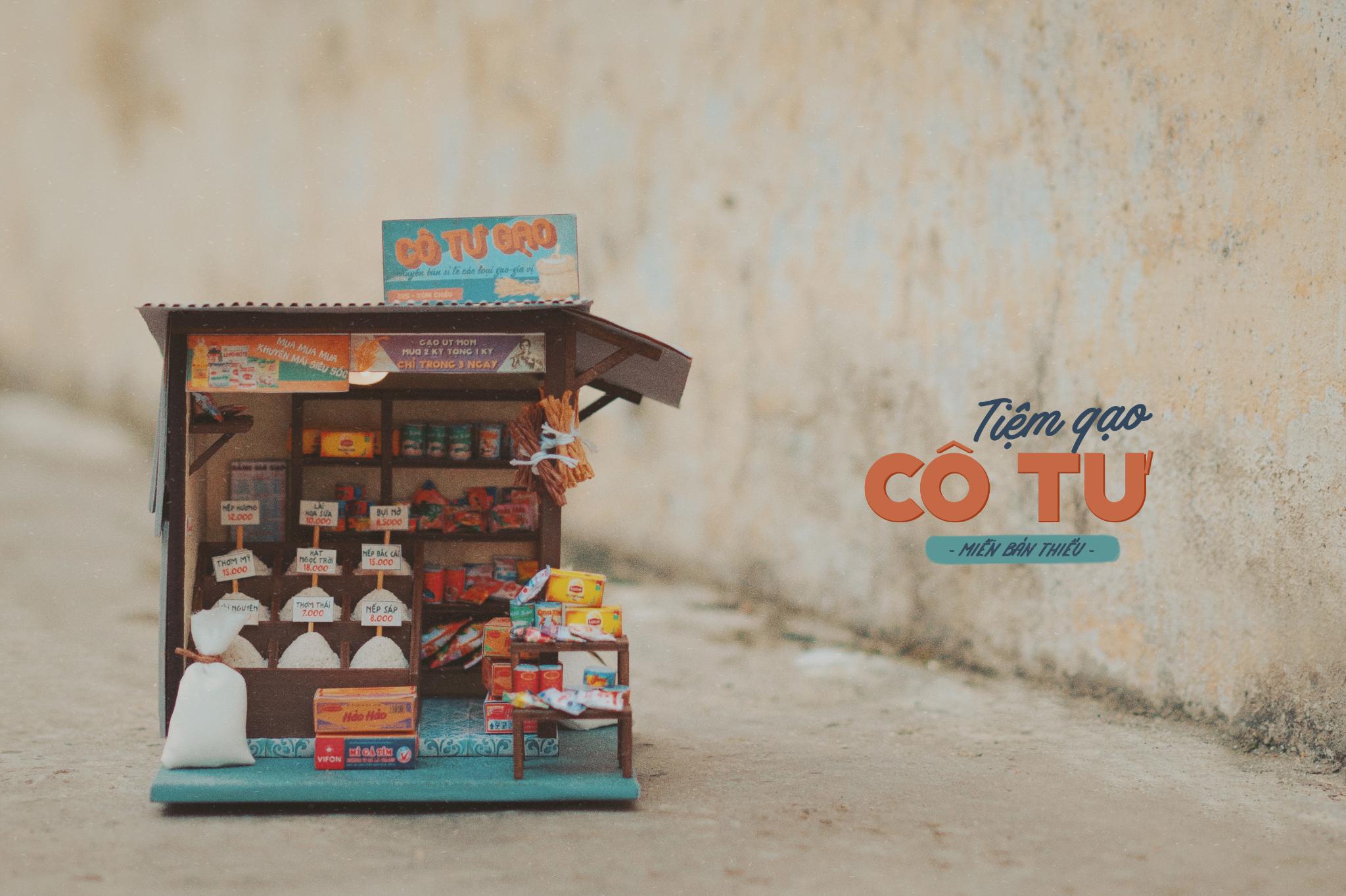 Vintage Rice Shop Miniature DIY Kit - Beginner Friendly Diorama - Etsy