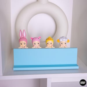 Sonny Angel Hippers Display Stand | 1:12 Scale | 3D Printed PLA Shelf | Desk Decor Organizer | Kawaii Display | Gift for Collectors image 3