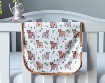 De Grizzlies Bamboo Spuugdoekje - Babyhanddoek - Washandje voor baby's, baby's en peuters