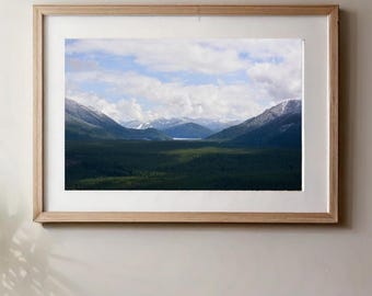 Mountain Landscape Scenic View Photo Digital Download for Wall Art