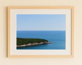 Nature Trees and Water Acadia Maine Photography Digital Download