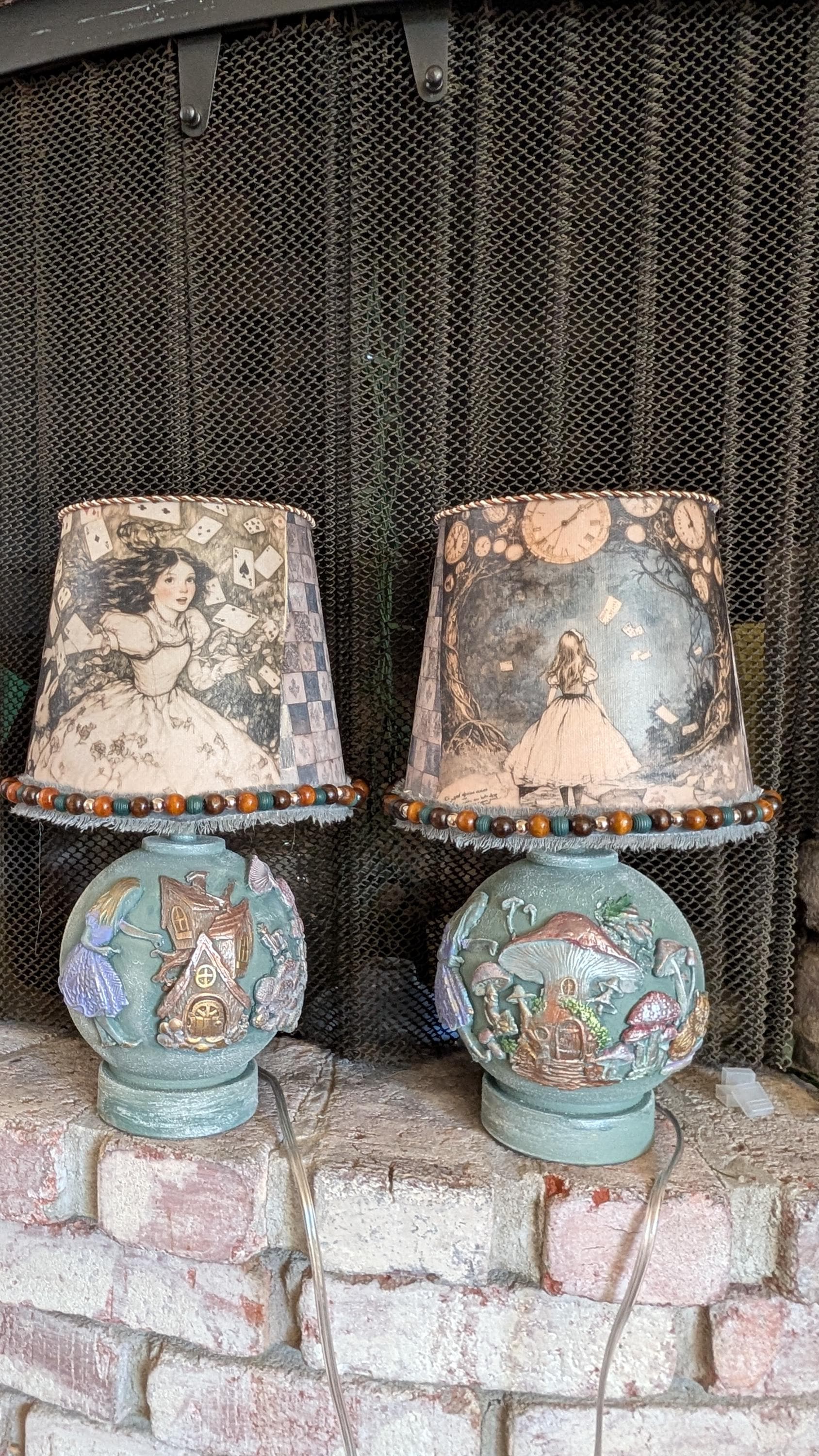 Alice in Wonderland Floor Lamp - Etsy