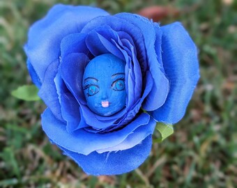 Talking Flowers From Alice in Wonderland – Hand-painted Clay Heads