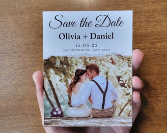 Ímã para salvar a data Ímã para salvar a data do casamento Ímã com foto personalizada Ímã de geladeira personalizado