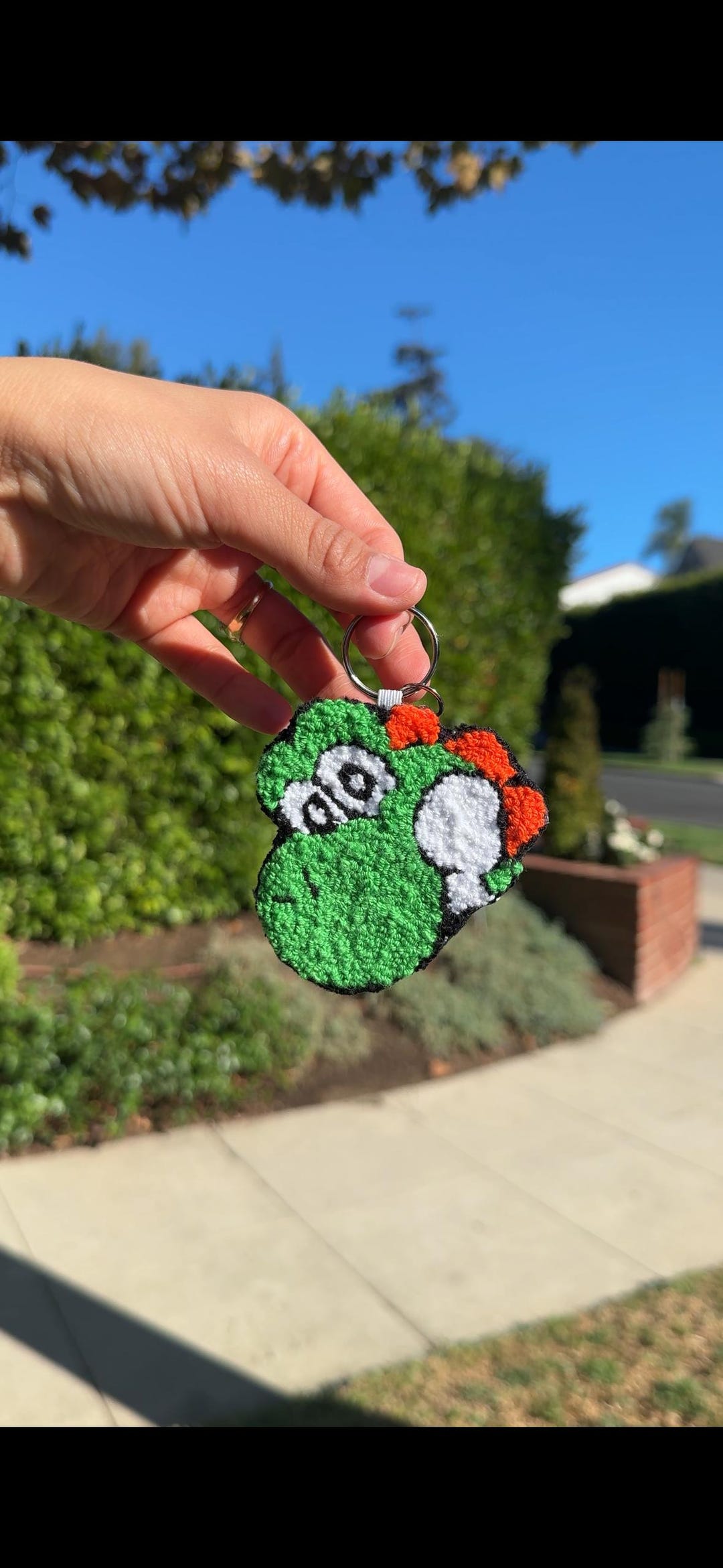 Yoshi From Super Mario Series Keychain - Etsy