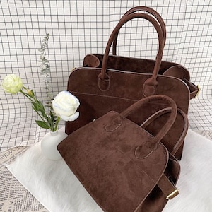 Suede handbags 2025