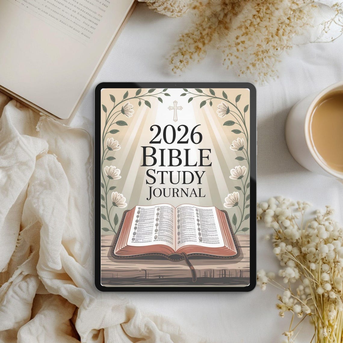 2026 Bible Study Journal | Christian Planner, Scripture & Prayer ...