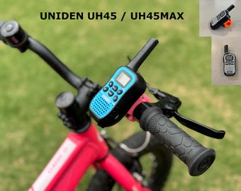 Kids Walkie Talkie Bike Mount: Uniden UH45/UH45MAX GME TX667 TX677 Handlebar Bracket