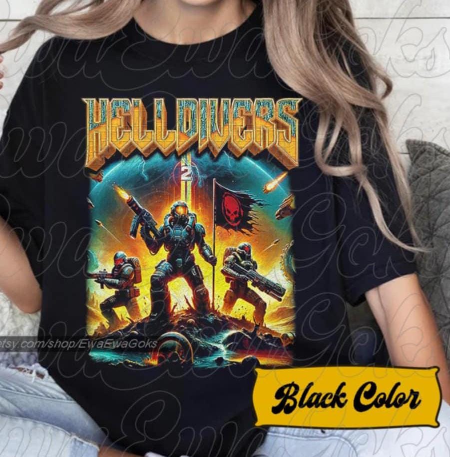 Helldivers 2 tee - Etsy 日本