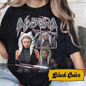 Limited Ahsoka Shirt Vintage Style Graphic Tee T-Shirt Unisex Men & Women