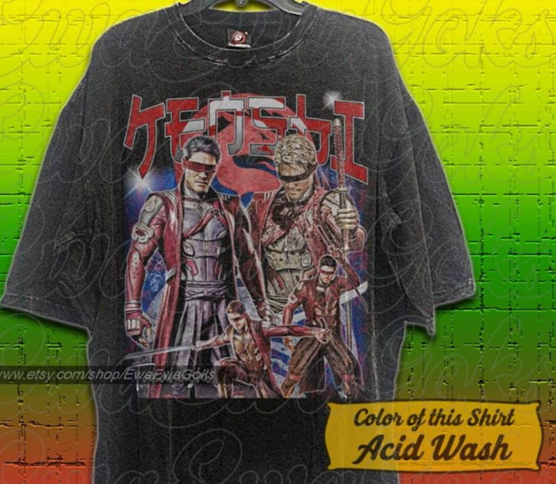 Limited Kenshi Shirt Comfort Colors Vintage Wash Oversized Tshirt Etsy Il Mklf 