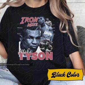 Limited Mike Tyson Bootleg T-Shirt, Vintage Boxing Graphic Tee Shirt, Iron Mike Tyson Reguler Fit Streetwear Apparel Fight 90s