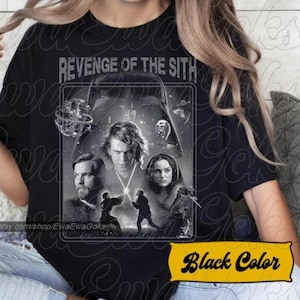 Limited Revenge of the Sith T Shirt Anakin Skywalker Shirt, Darth Vader Tee, Dark Jedi T-Shirt, Star Wars Chosen One Revenge of the Sith