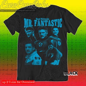 Pedro Pascal of Mr Fantastic Shirt, the fantastic four T-shirt, Superhero shirt, Comics book shirt, Reed Richards fantastic four movie