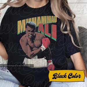 Limited Muhammad Ali Shirt Vintage Style Graphic Tee T-Shirt Unisex Men & Women